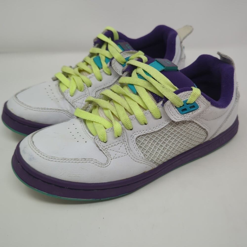 Supra Cruizer White Sneaker Skateboarding Shoes Womens Size 9